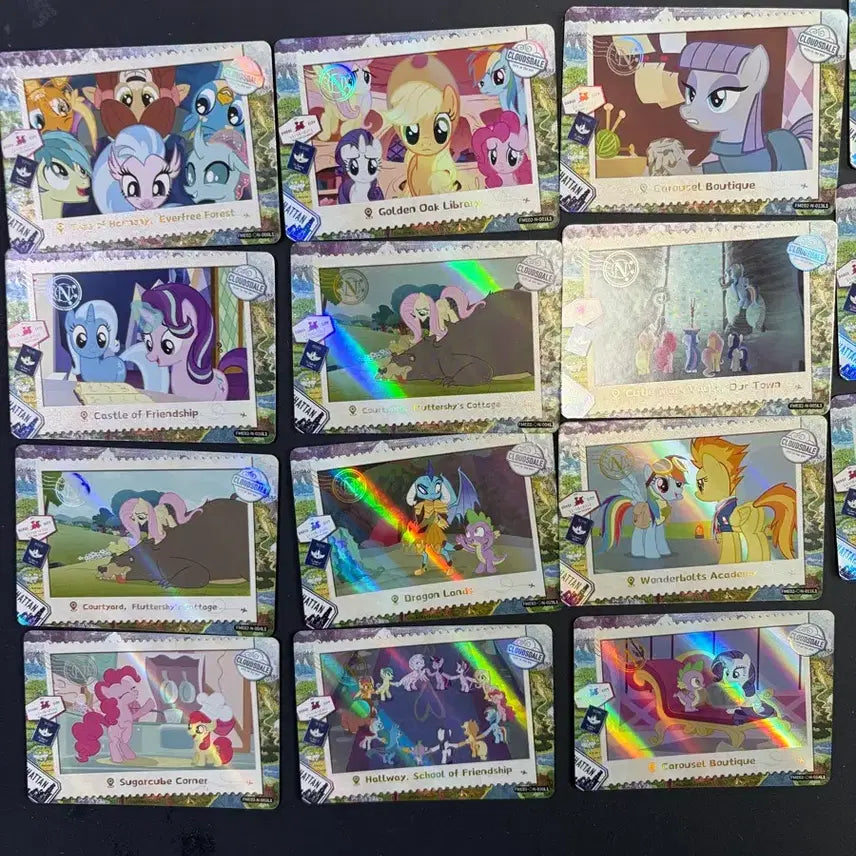 [BUNJANG] My Little Pony Card Collection Set / 마이리틀포니 카드 수집용