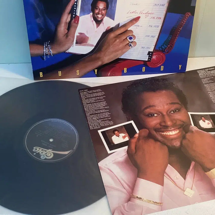 [BUNJANG] Luther Vandross Busy Body Vinyl LP (1983, Epic) / (수입중고LP-소울) Luther Vandross -Busy Body
