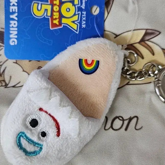 [BUNJANG] Toy Story Forky Mini Slipper Keyring / 토이스토리 포키 미니슬리퍼키링 새상품