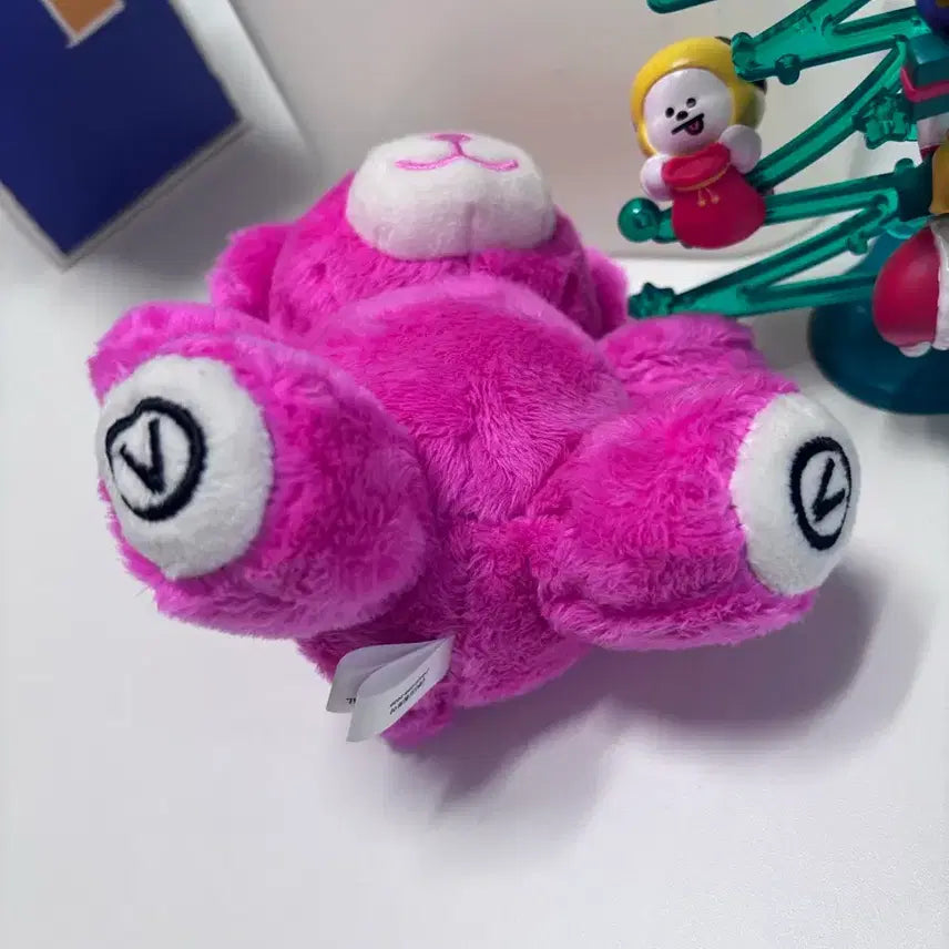 [BUNJANG] BTS Taehyung Bear Keyring BT21 Christmas Tree Figure Set / 방탄소년단 bts 태형 베어키링 bt21 크리스마스트리