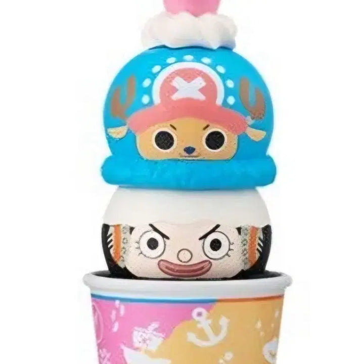 [BUNJANG] Tsume Art One Piece Chopper &amp; Usopp Ice Cream Figure (Sealed) / 원피스 츠미첸 아이스크림 피규어 쵸파우솝 미개봉