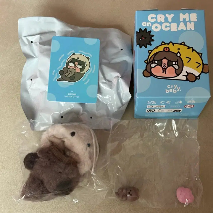 [BUNJANG] Pop Mart CryBaby Tears of the Ocean Series Otter Super Secret / 새상품)팝마트 크라이베이비 눈물 바다 시리즈 해달 시크릿 1:288