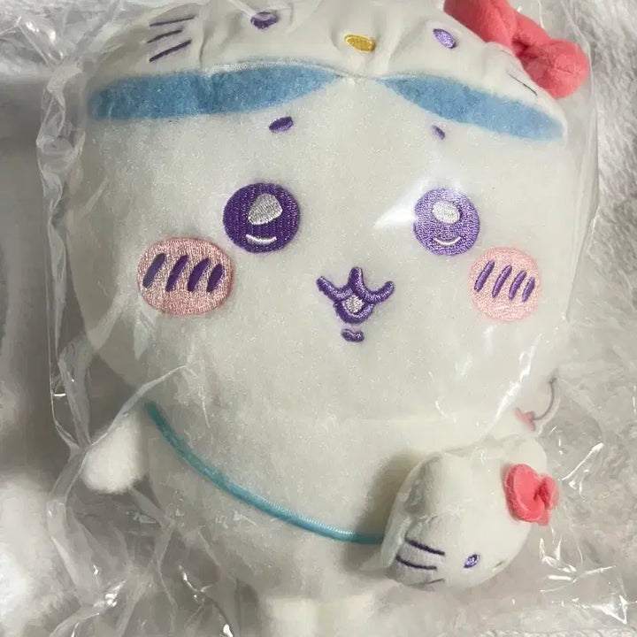 [BUNJANG] Chiikawa x Miniso x Sanrio Collaboration Kitty Hachiware Plush Bag Charm / 치이카와 미니소 산리오 콜라보 키티 하치와레 누이 가방
