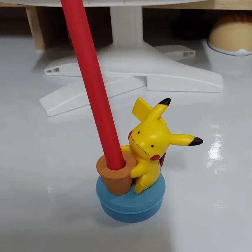 [BUNJANG] Pokemon Metamon Face Pikachu Figure with Stamp / cgv 메타몽 피카츄 피규어(도장)