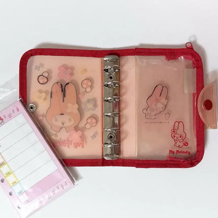 [BUNJANG] Sanrio My Melody &amp; Kitty Classic Diary Set (Cover Only) / 빨간마멜 마이멜로디다이어리 고전키티다이어리 고전다이어리 육공다이어리