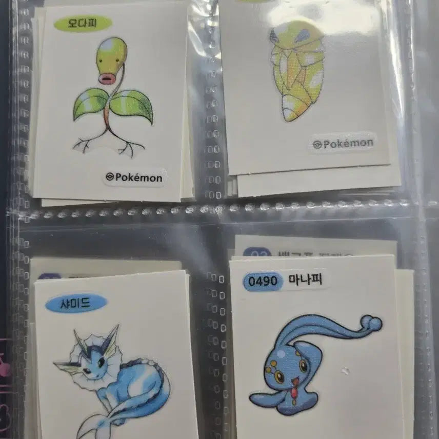 [BUNJANG] Pokemon Stickers / 30주년 포켓몬스터 띠부실