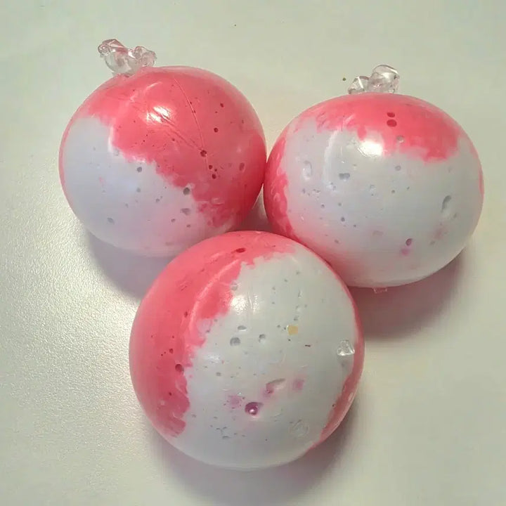 [BUNJANG] Handmade Strawberry Ice Cream Crunch Slime / [재입고] 수제 딸기아이스크림 크런치 슬랑이