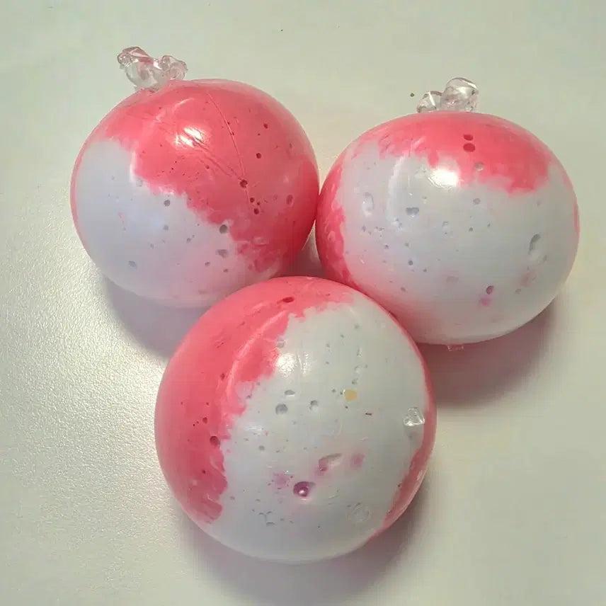 [BUNJANG] Handmade Strawberry Ice Cream Crunch Slime / [재입고] 수제 딸기아이스크림 크런치 슬랑이