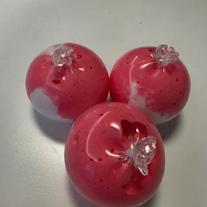 [BUNJANG] Handmade Strawberry Ice Cream Crunch Slime / [재입고] 수제 딸기아이스크림 크런치 슬랑이