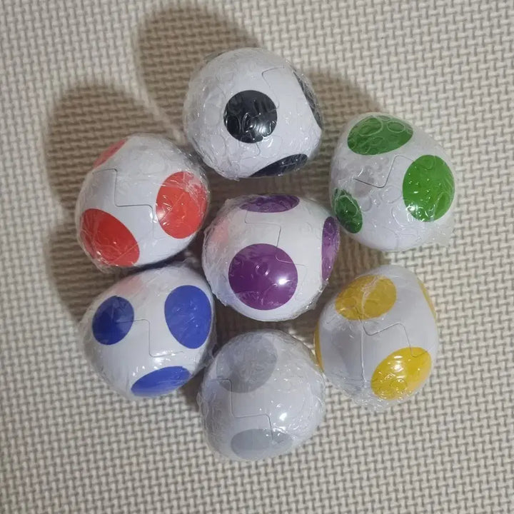 [BUNJANG] Super Mario Yoshi Egg Mark Gacha Bundle Set (Sealed) / 일괄 판매 미개봉 새상품 슈퍼마리오 요시 알 메지루시 가챠