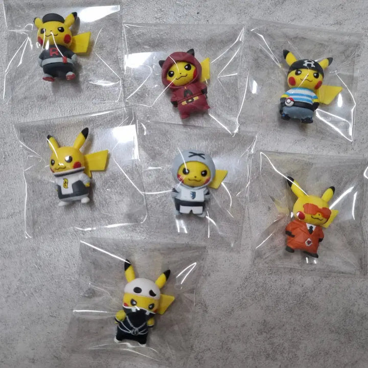 [BUNJANG] Pokemon Dankwon Play Pikachu Villainchu Bosschu Gacha Figure / 포켓몬 단원놀이 피카츄 악당츄 보스츄 가챠 팝니다
