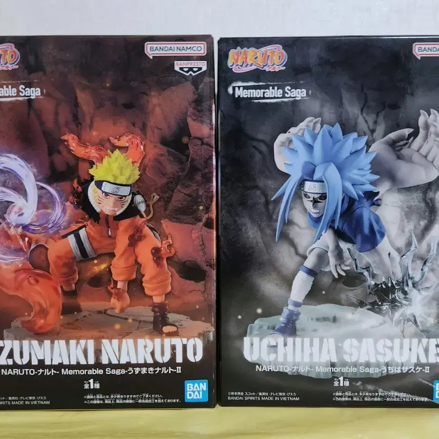 [BUNJANG] Naruto Sasuke Memorabilia Saga Figure Bundle Set (Unsealed) / [미개봉] 나루토 사스케 메모러블 사가 피규어 일괄 세트