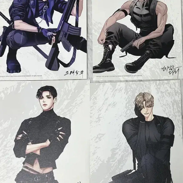 [BUNJANG] Sealed Bundle Set Calendar Photocard Set / 흑묘력 조개소년 귀애곡 걷지않는다리 킥오프 달력분철 일괄