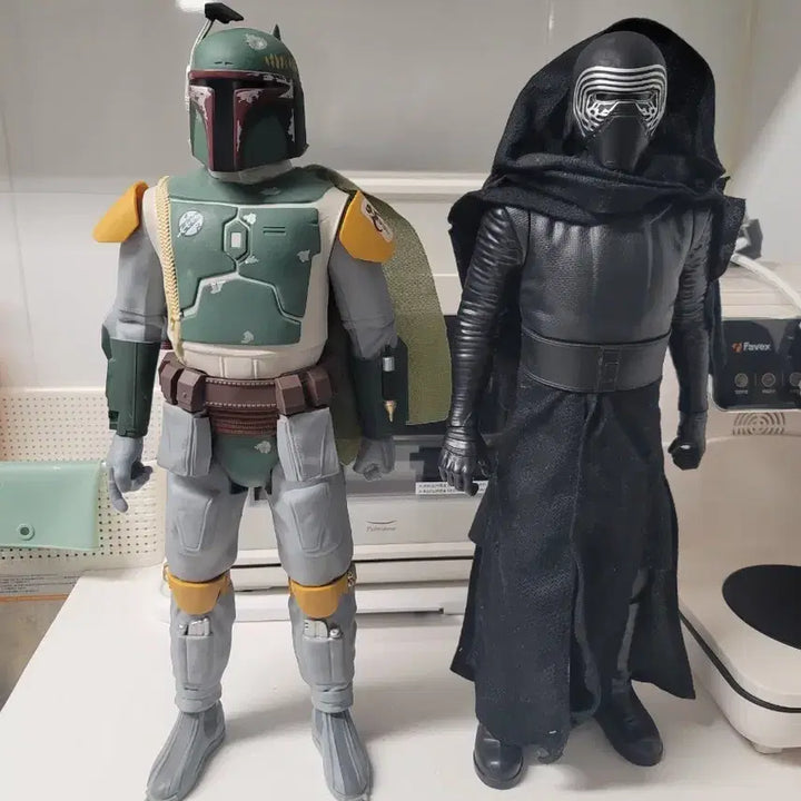[BUNJANG] Star Wars Boba Fett &amp; Kylo Ren Figures (Set) / 스타워즈 피규어 보바펫트 카일로렌