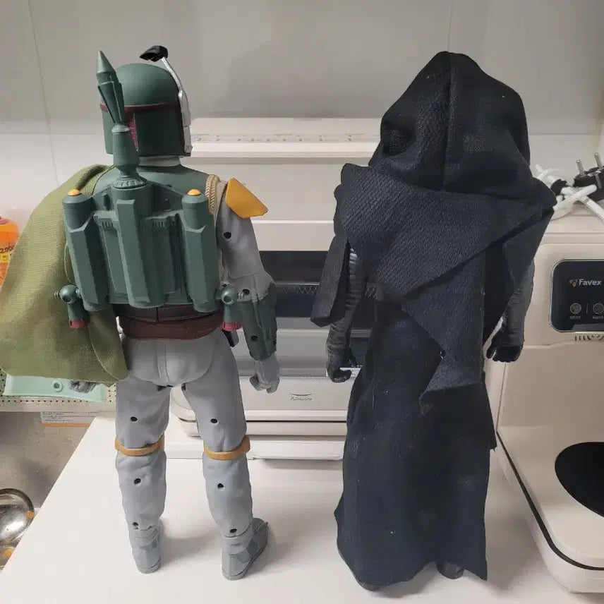 [BUNJANG] Star Wars Boba Fett &amp; Kylo Ren Figures (Set) / 스타워즈 피규어 보바펫트 카일로렌