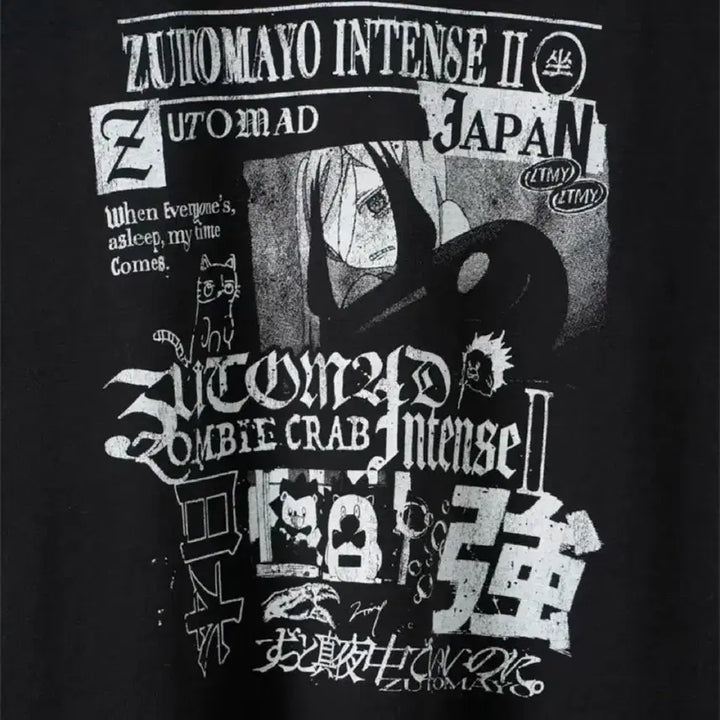 [BUNJANG] Zutto Mayoi Intense Tour Zombie T-shirt XL / 즛토마요 인텐스투어 굿즈 좀비 티셔츠  XL 판매합니다