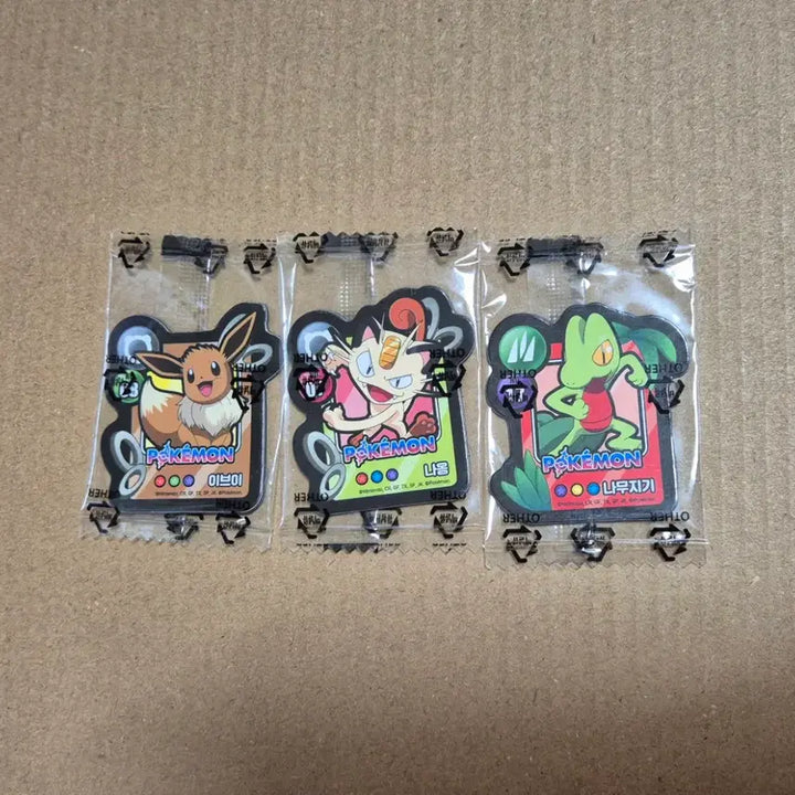 [BUNJANG] Pokemon Eevee, Meowth, Treecko Magnet Bundle Set / 포켓몬 마그넷 이브이 나옹 나무지기 일괄 판매합니다