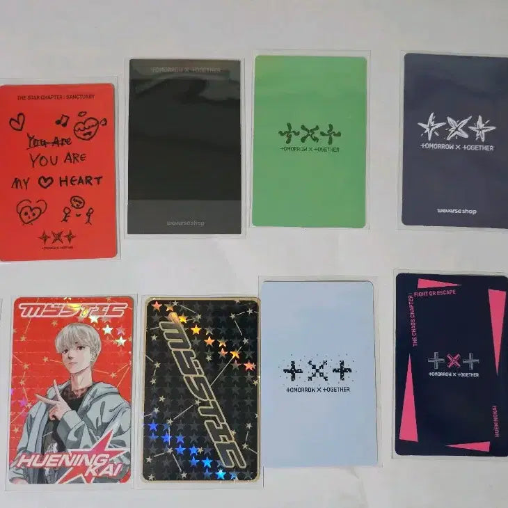 [BUNJANG] TXT Hueningkai Photocard Bundle (Love Language, Memories, etc.) / 투바투 휴닝카이 포카 일괄 TXT 러브랭귀지,메모리즈 앨포등등