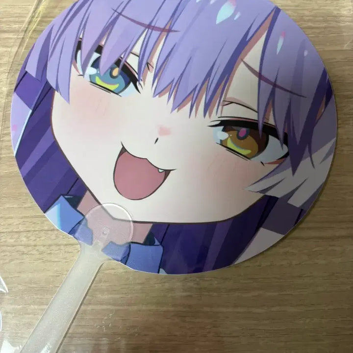 [BUNJANG] Stellive Spring Blossom Date Tenko Shibuya Folding Fan / 스텔라이브 봄빛데이트 텐코 시부키 부채
