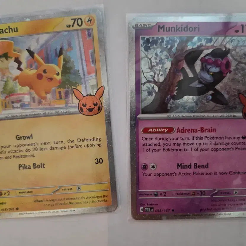 [BUNJANG] Pokemon Card North America Halloween Pikachu/Yahu Rare Card / 포켓몬 카드 북미 할로윈 피카츄/이야후