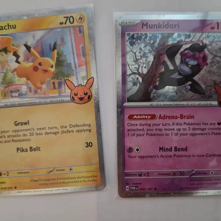 [BUNJANG] Pokemon Card North America Halloween Pikachu/Yahu Rare Card / 포켓몬 카드 북미 할로윈 피카츄/이야후