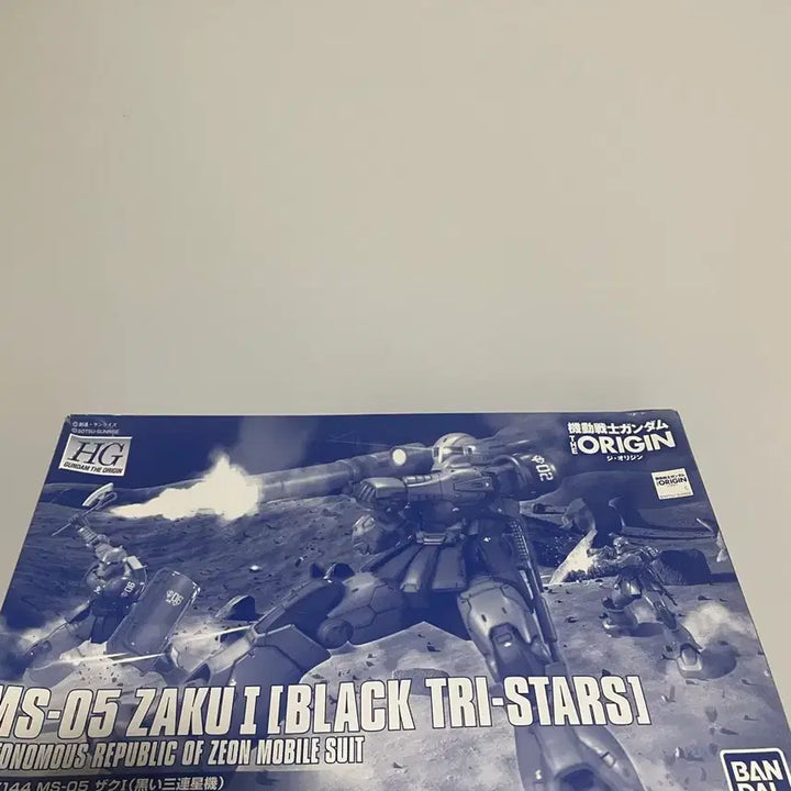 [BUNJANG] Bandai HG Origin Black Tri-Stars Zaku I / 반다이 건담 hg 디오리진 검은삼연성 자쿠 1