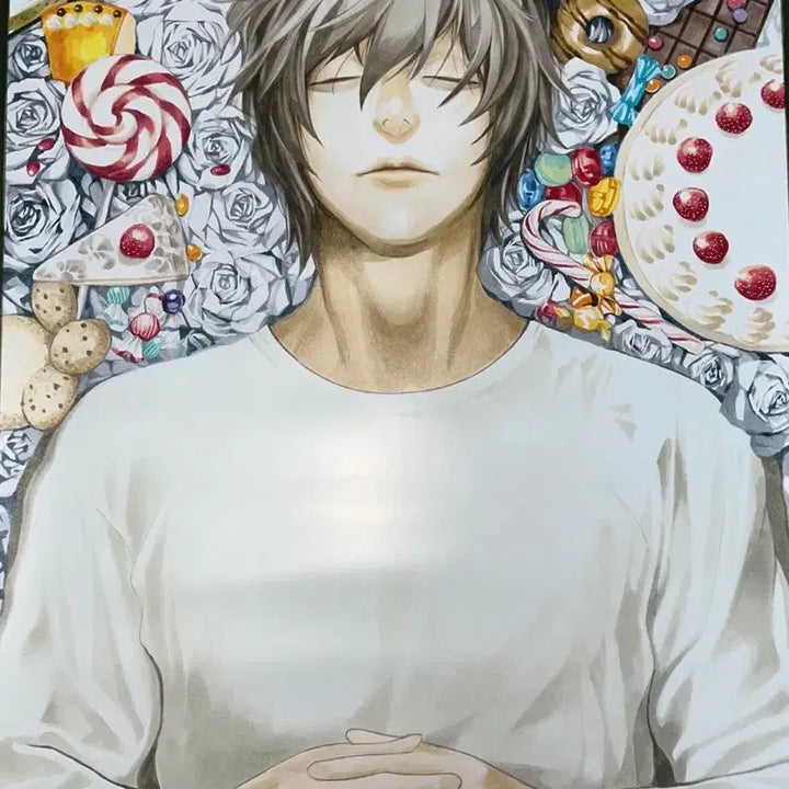 [BUNJANG] Death Note Original Art Exhibition B2 Poster L / 데스노트 원화전 B2 포스터 L 엘