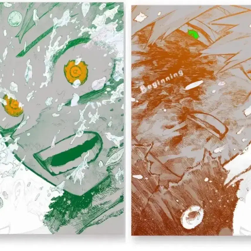 [BUNJANG] My Hero Academia "The Beginning" Original Art Exhibition Poster Set / 나히아 원화전 비기닝 포스터