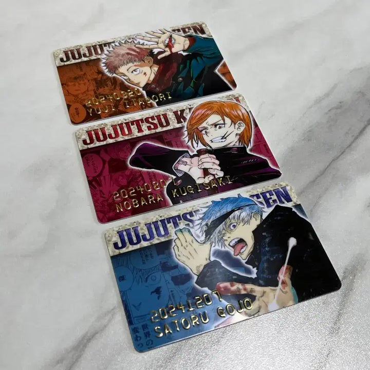 [BUNJANG] Jujutsu Kaisen 2024 Birthday Collection Card Set / 주술회전 2024 생일 컬렉션 카드 세트