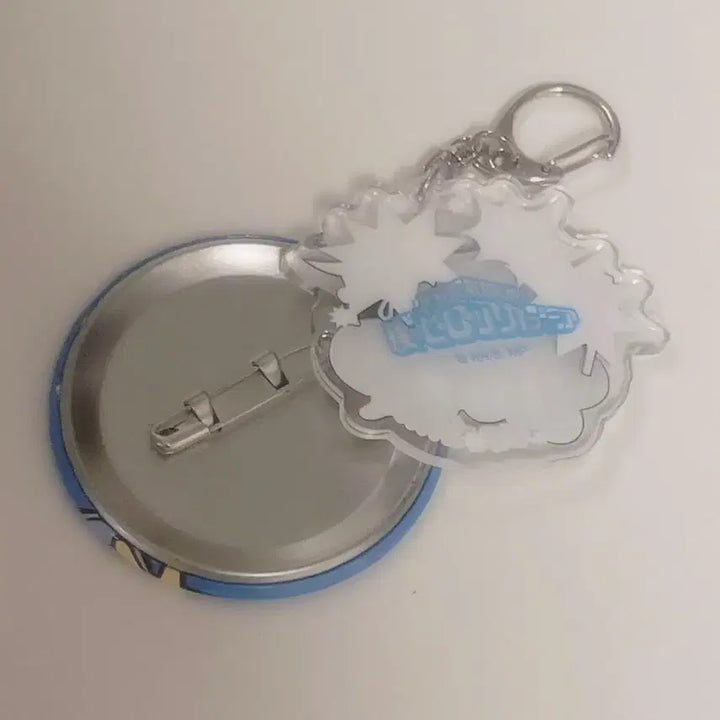 [BUNJANG] My Hero Academia Niji Seta Limited Edition Keychain &amp; Badge Set / 나히아 하도 네지레 세트 지역한정판 키링뱃지 나의히어로아카데미아