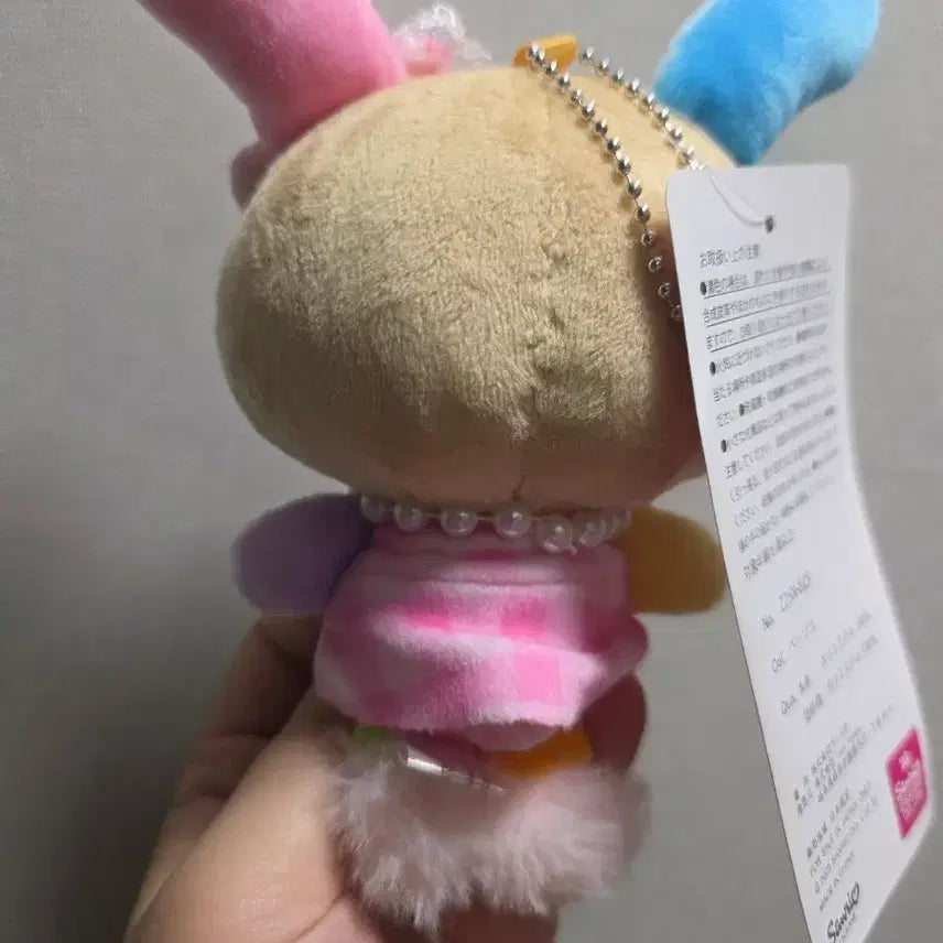 [BUNJANG] Abel Pearl Necklace Usahana Doll Keyring / 아베일 진주목걸이 우사하나 인형 키링