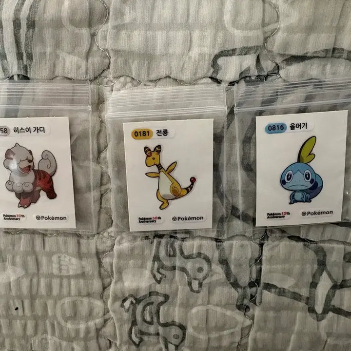 [BUNJANG] Pokemon 30th Anniversary Stickers / 포켓몬 30주년 띠부씰 판매 &amp; 교환