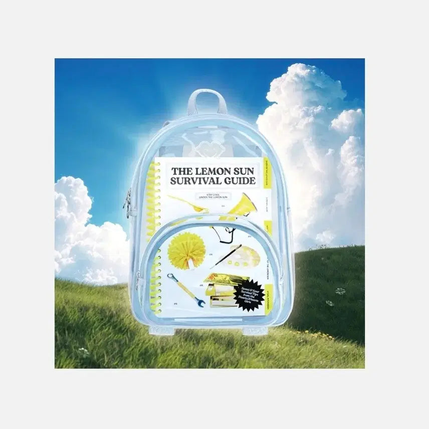[BUNJANG] Hearts2Hearts Lemon Tang Summer Kit Version PVC Backpack Spring Photobook Mid-Staple Photobook CD-R Folded Poster Unsealed Album Components / 하츠투하츠 레몬탱 썸머키트 백팩 앨범 개봉 Hearts2Hearts