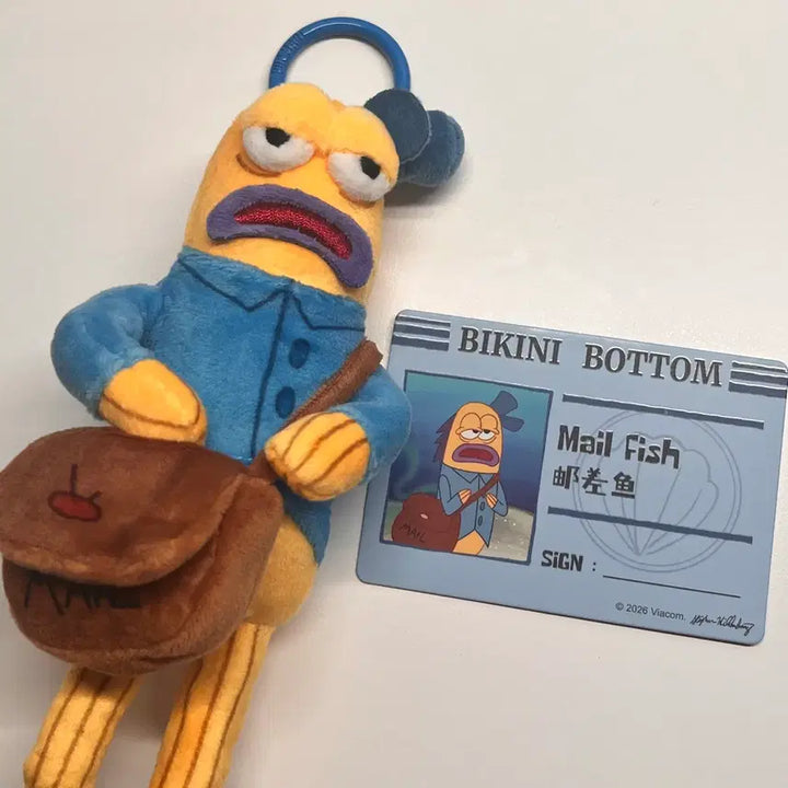 [BUNJANG] SpongeBob Mail Carrier Figure / 스폰지밥 주민 판매합니다