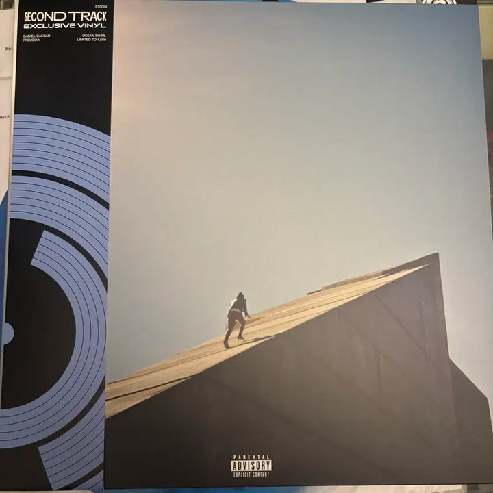 [BUNJANG] Daniel Caesar Freudian LP Ocean Swirl Vinyl / 다니엘 시저 Freudian lp Ocean Swirl 컬러반