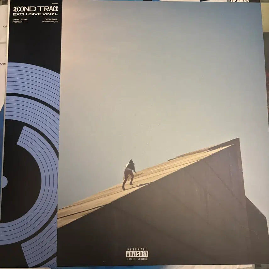 [BUNJANG] Daniel Caesar Freudian LP Ocean Swirl Vinyl / 다니엘 시저 Freudian lp Ocean Swirl 컬러반