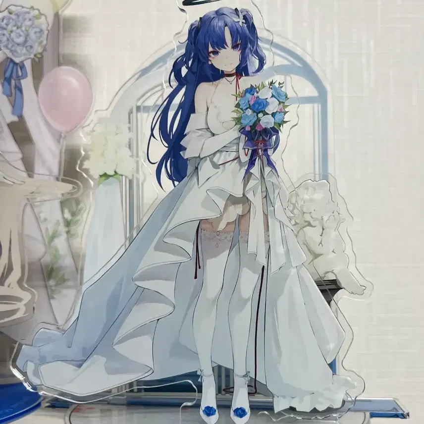 [BUNJANG] Blue Archive Hayase Yuuka Wedding Diorama Acrylic Standee / 유우카 웨딩 디오라마 아크릴 스탠드 블루아카이브