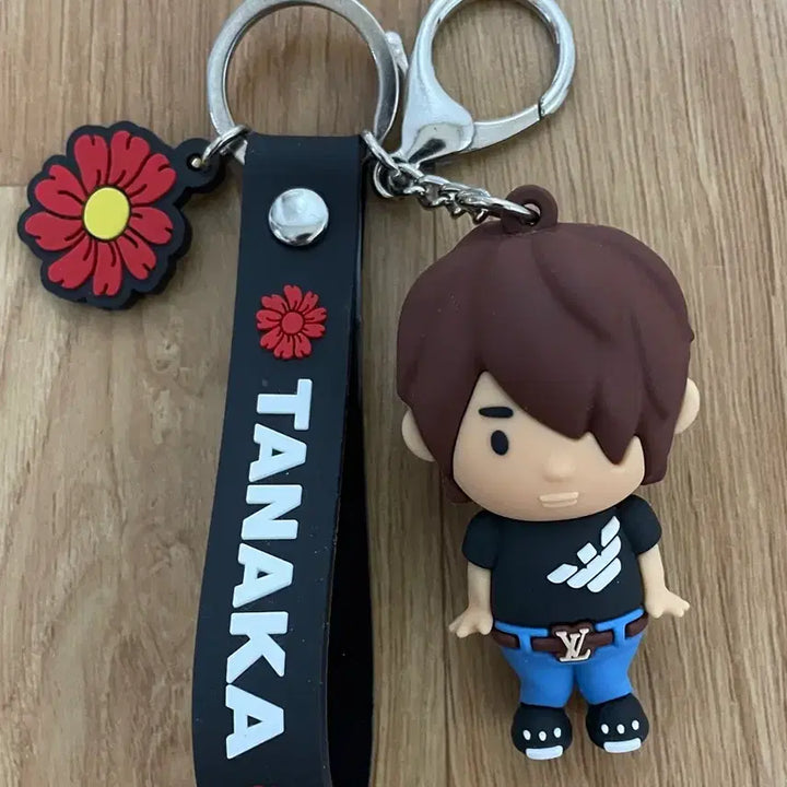[BUNJANG] Tanaka Akmed Labvi Collaboration Keychain / 다나카 굿즈 다나카키링 아크메드라비 다나카 개화