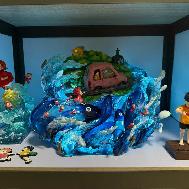 [BUNJANG] Ghibli Ponyo Fish Resin Figure / 지브리 웨어 포뇨 레진피규어