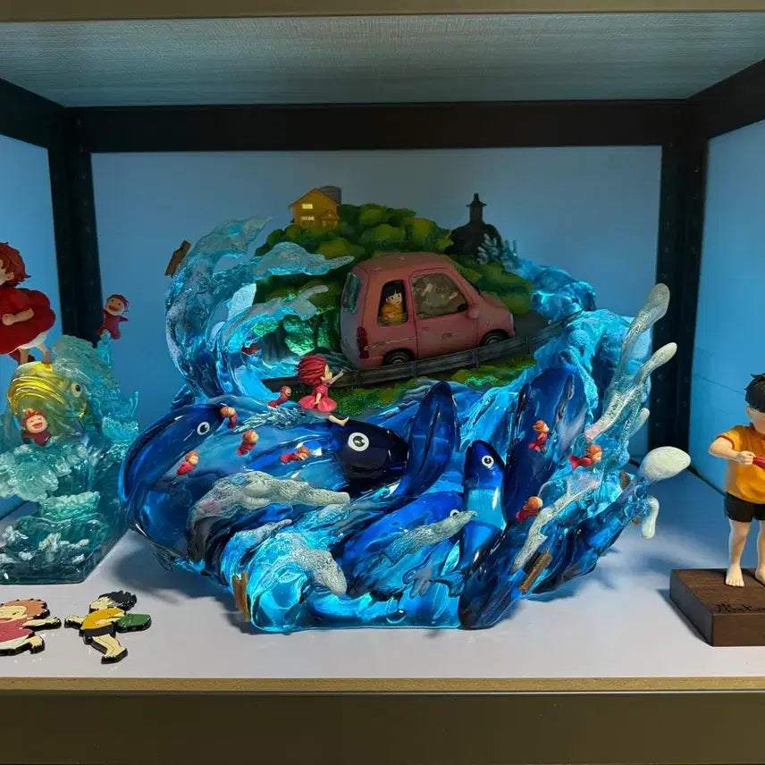 [BUNJANG] Ghibli Ponyo Fish Resin Figure / 지브리 웨어 포뇨 레진피규어