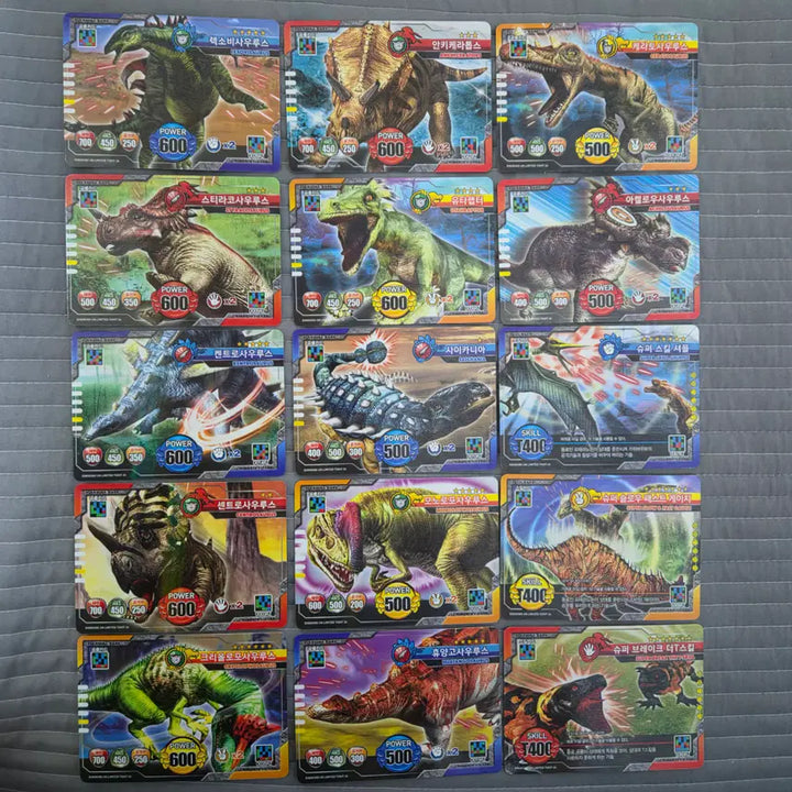 [BUNJANG] Dino King Cards (56 Cards) / 공룡왕카드 56장