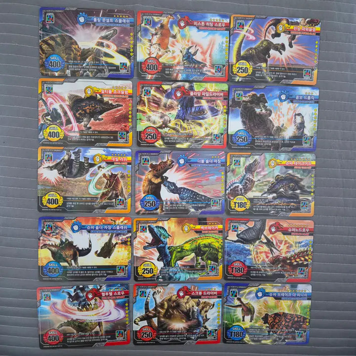 [BUNJANG] Dino King Cards (56 Cards) / 공룡왕카드 56장