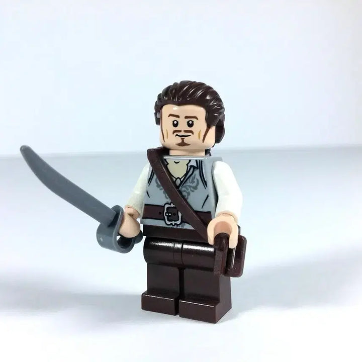 [BUNJANG] Lego Pirates of the Caribbean Will Turner Minifigure / 레고 캐리비안의 해적 윌터너 미니피규어