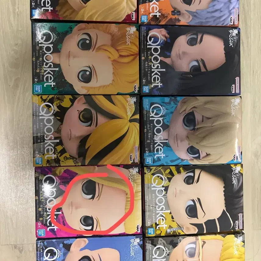 [BUNJANG] Tokyo Revengers Q posket Figure 10-Piece Bundle Set / 도쿄 리벤져스 피규어 10개 판매