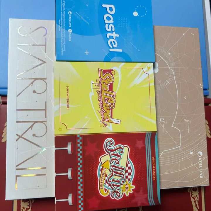 [BUNJANG] Stellive Membership Kit 4th &amp; 5th Generation, Star Trail Shirayuki Hina Album / 스텔라이브 멤버쉽 4,5기 키트, 스타트레일 시라유키히나 앨범