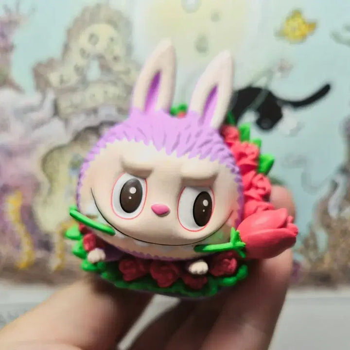 [BUNJANG] Pop Mart Labubu Flower Fairy Series Rose Labubu / 팝마트 라부부 플라워요정 시리즈 로즈라부부