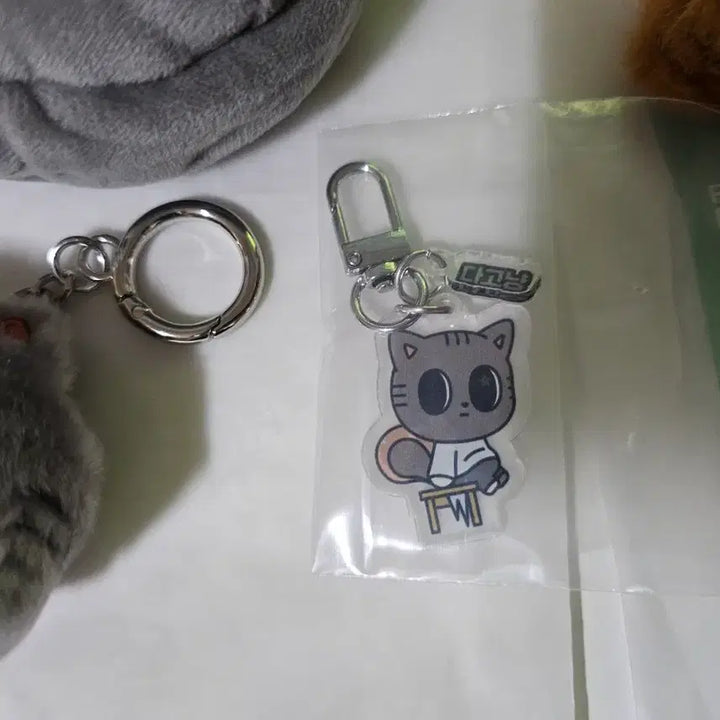 [BUNJANG] Batuu Dagonyan Coin Pouch, Face Keyring, Acrylic Keyring, Tomorrow Fox Keyring / 뿔바투 다고냥 동전 지갑,페이스 키링, 아크릴 키링, 투모로우 여우키링