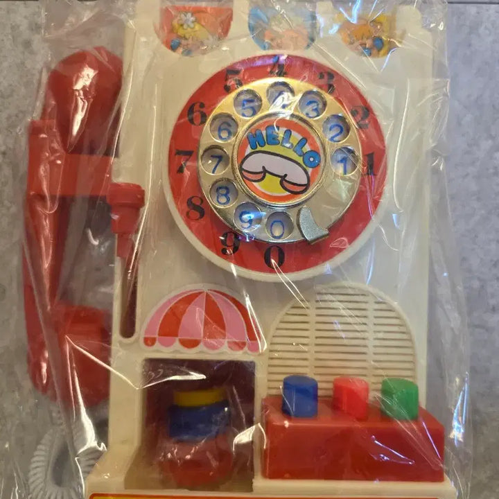 [BUNJANG] 1980s Vintage Toy Rotary Telephone / 고전완구, 공중전화, 1980년대