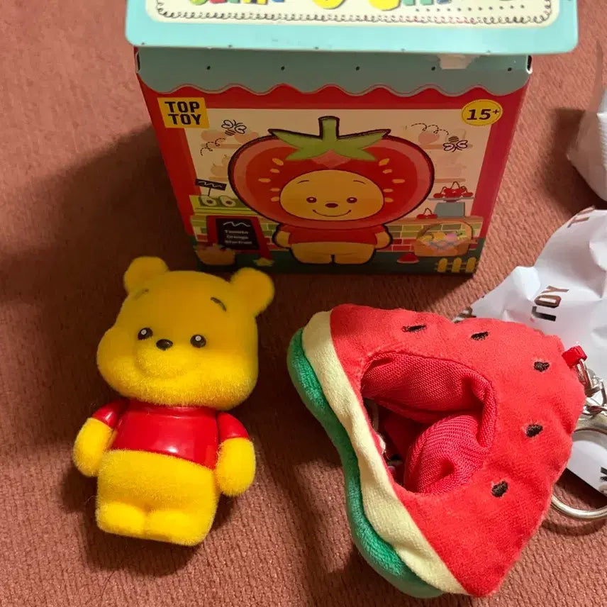 [BUNJANG] Top Toy Pooh Figure Watermelon / 탑토이 푸 피규어 과일 수박