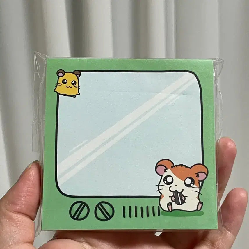 [BUNJANG] Hammy TV Memo Pad (떡메) / 햄토리 티비 메모지(떡메)